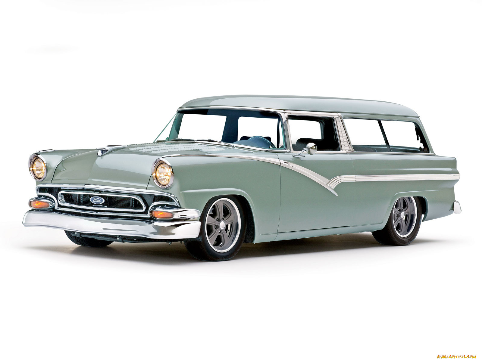 1956, ford, park, lane, wagon, 